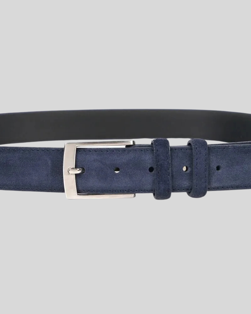 Suede belt - Navy Blue - Sophie New York