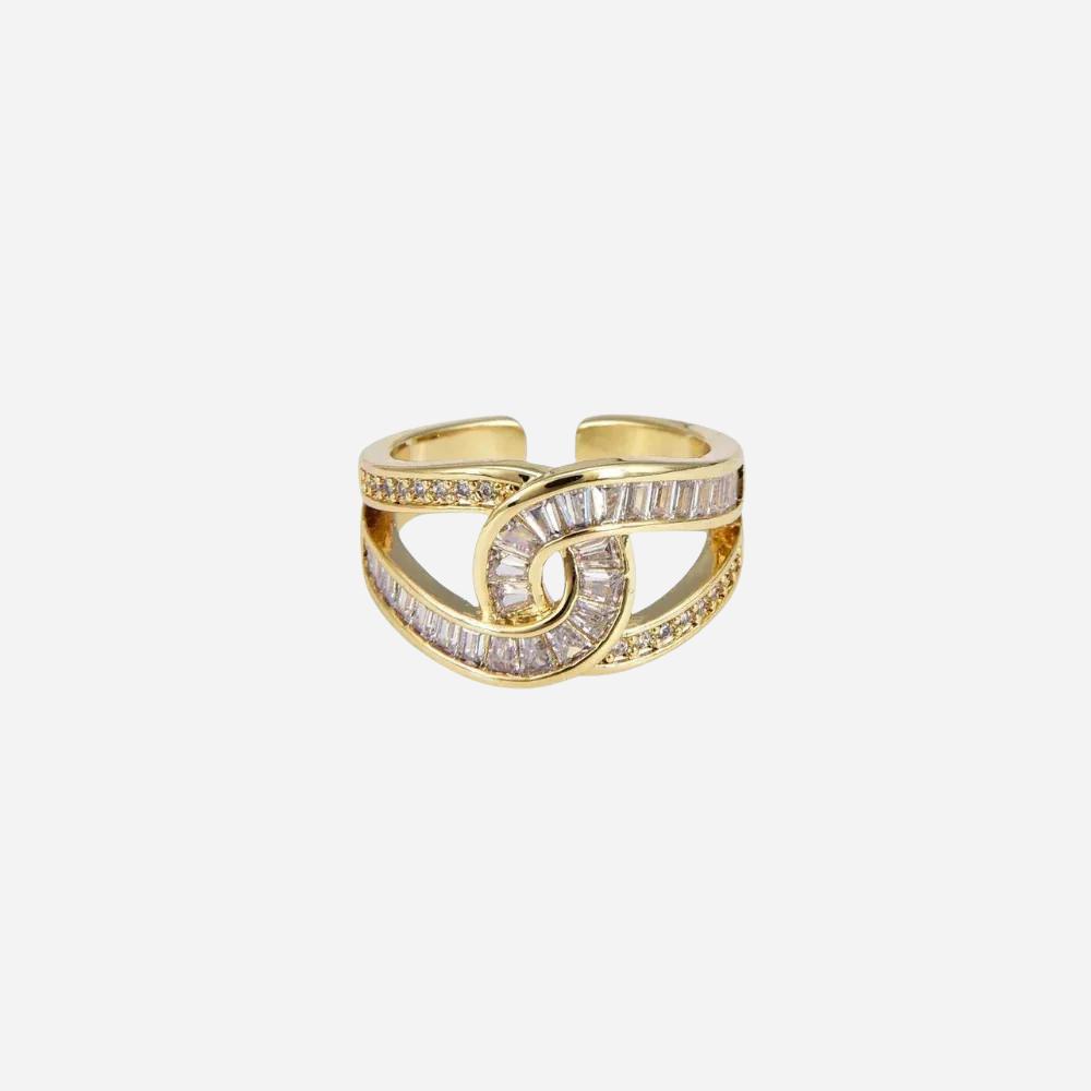 Mia | Elegant, Adjustable Ring with Knot