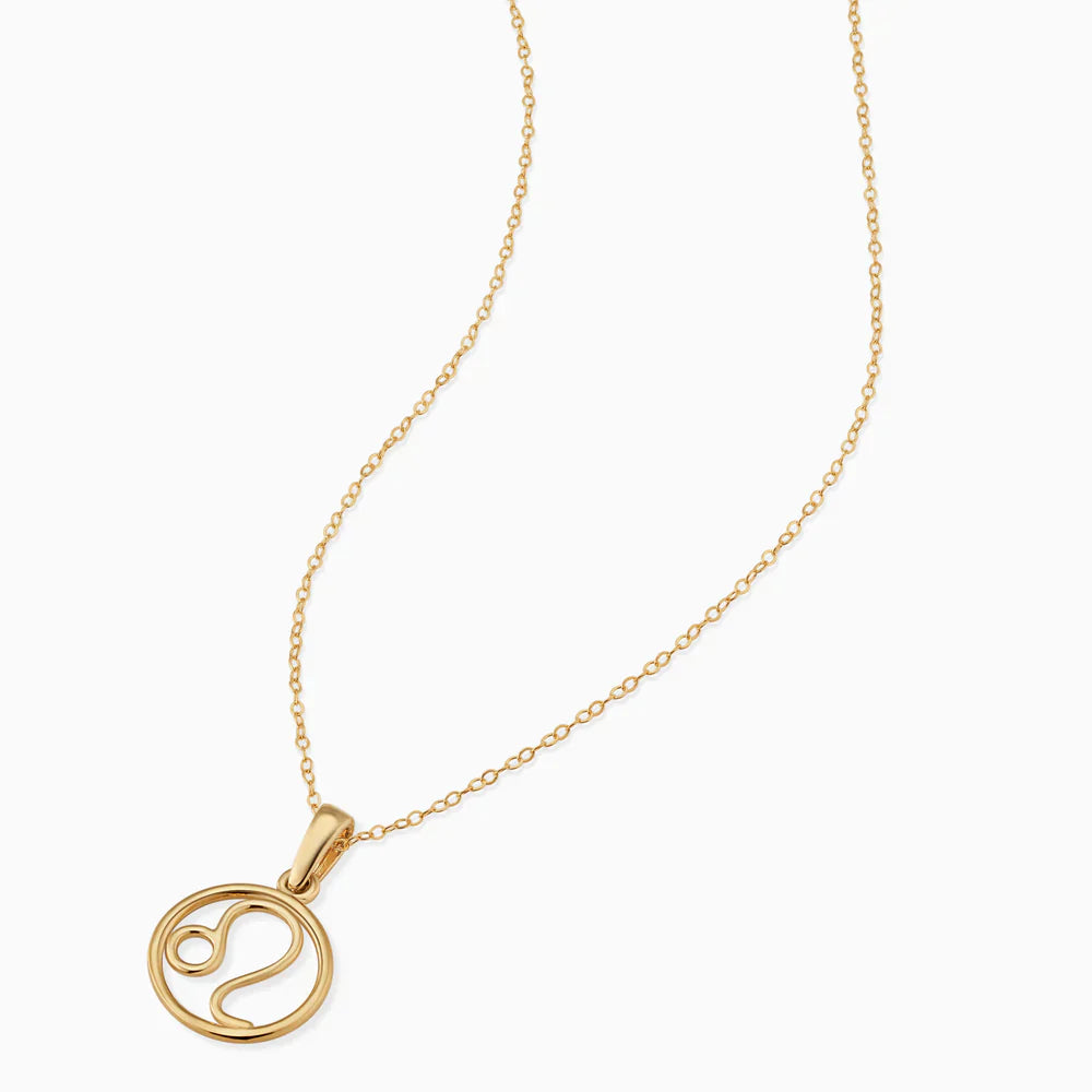 Zodiac Sign Necklace | 18k Gold
