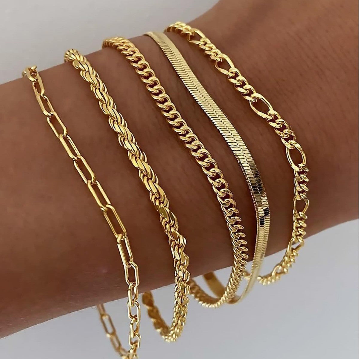 Ellis Renner Bracelet Set | 16k Gold