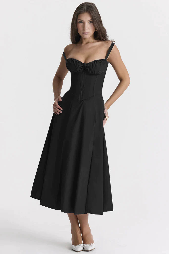 Carmea™ | Bustier Dress with Waist Shaping