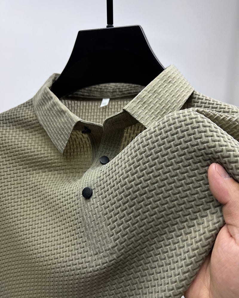 Danny | Stylish Textured Polo Shirt for Men
