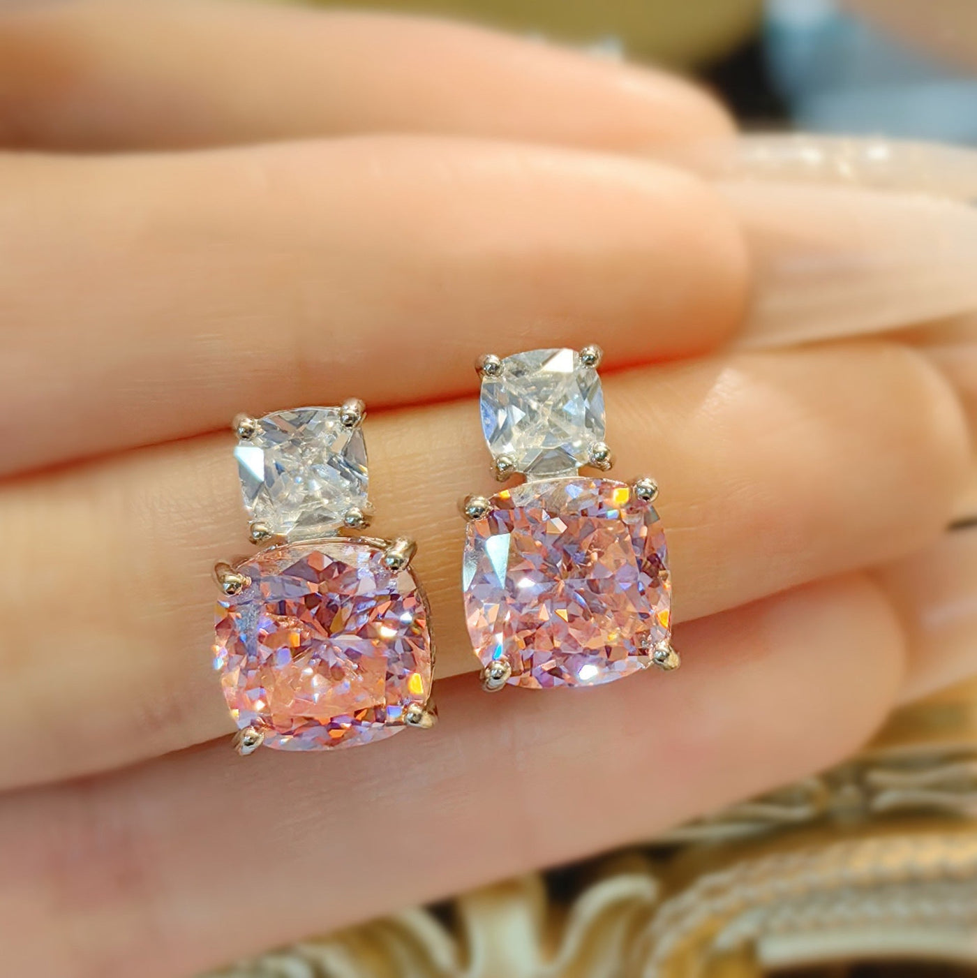 Adeline Rosetta Set | White Gold 14k