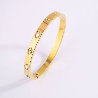 Tiziana Lazzari Bracelet White | Gold 16k