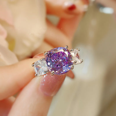 Adeline Violetta Set | 14k White Gold