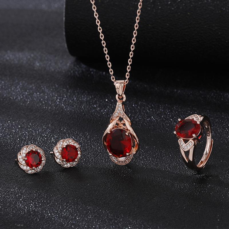 Elysia Roseray Set | Rose Gold 16k