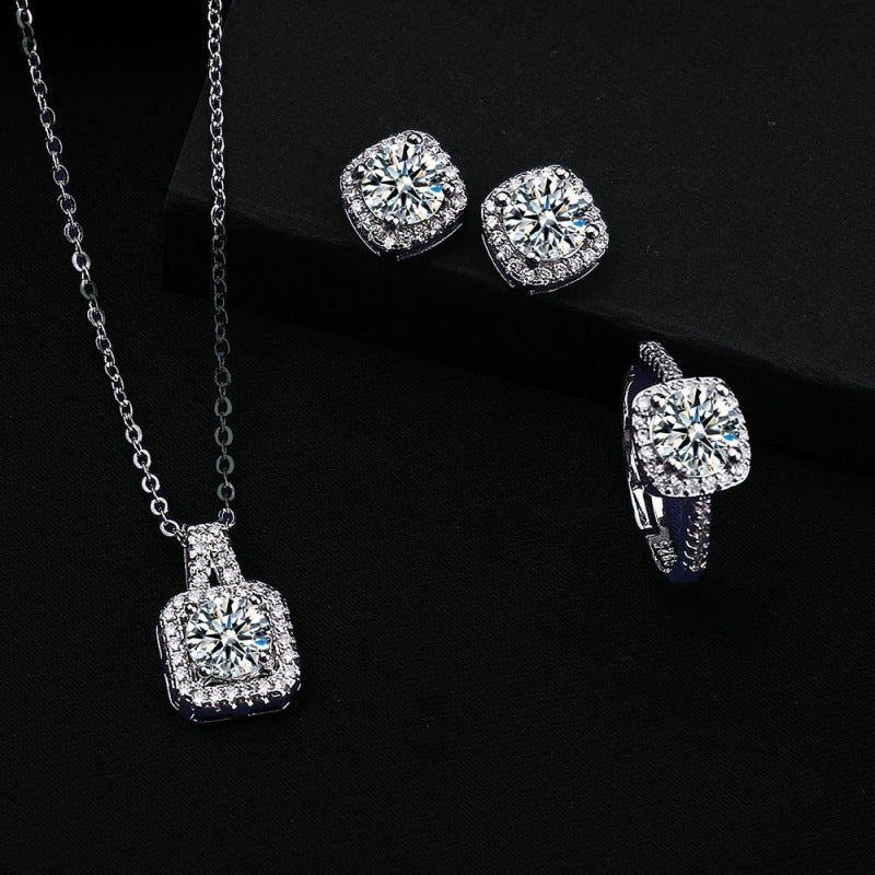 Elena Kristall Set | White Gold 18k