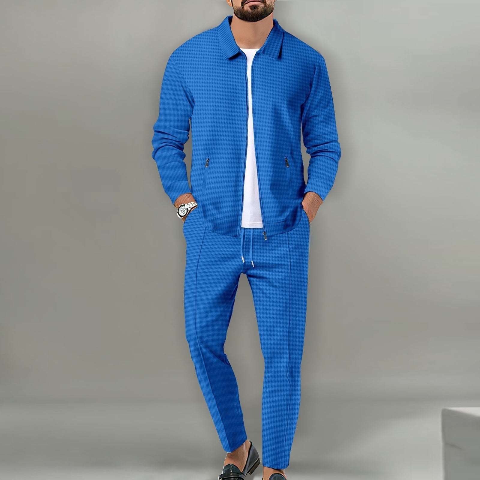 CityChill | Set with Long Pants and Zipper Jacket