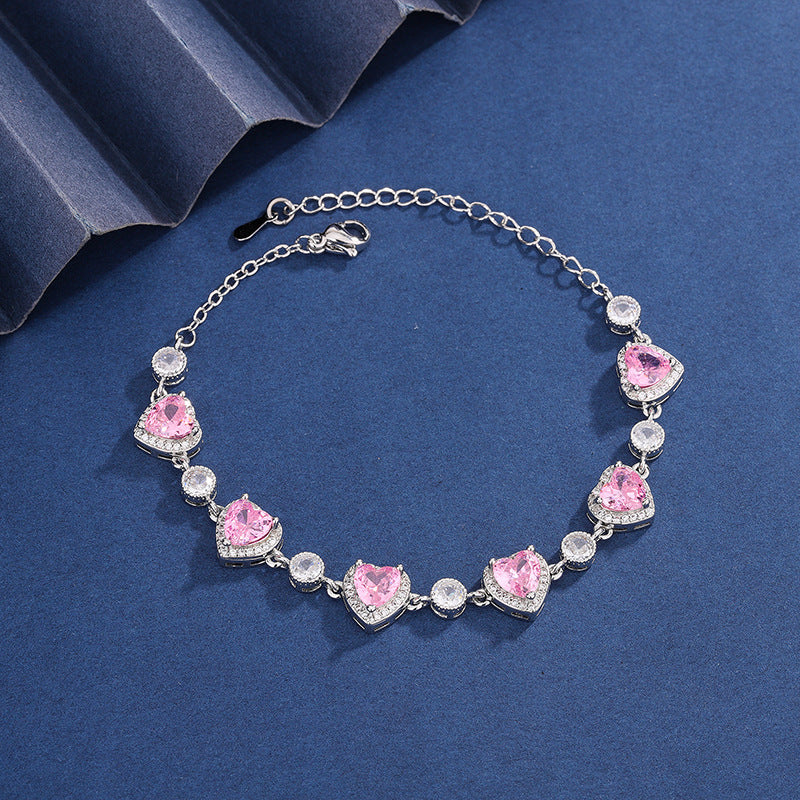 Juliette Amour Set | White Gold 16k