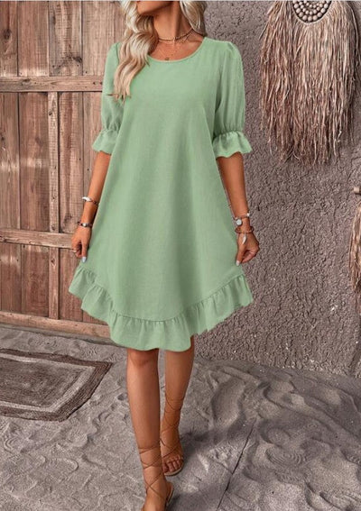 Sassa™ | Summer Dress with Ruffles