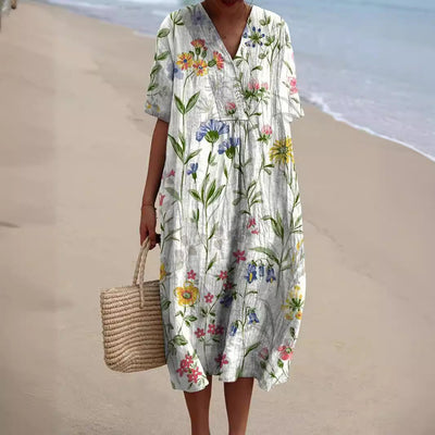 Nicka™ | Dress with vibrant floral pattern