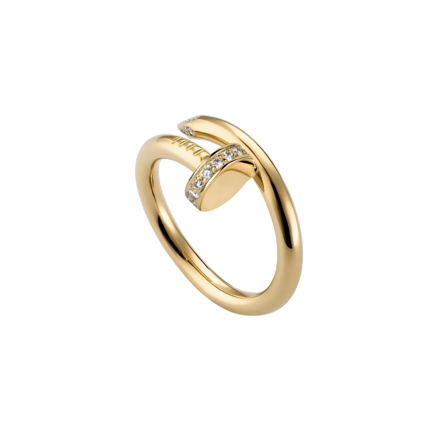 DELUXE NAIL RING | GOLD