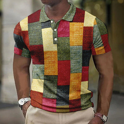 Esben | Stylish Multicolor Polo Shirt