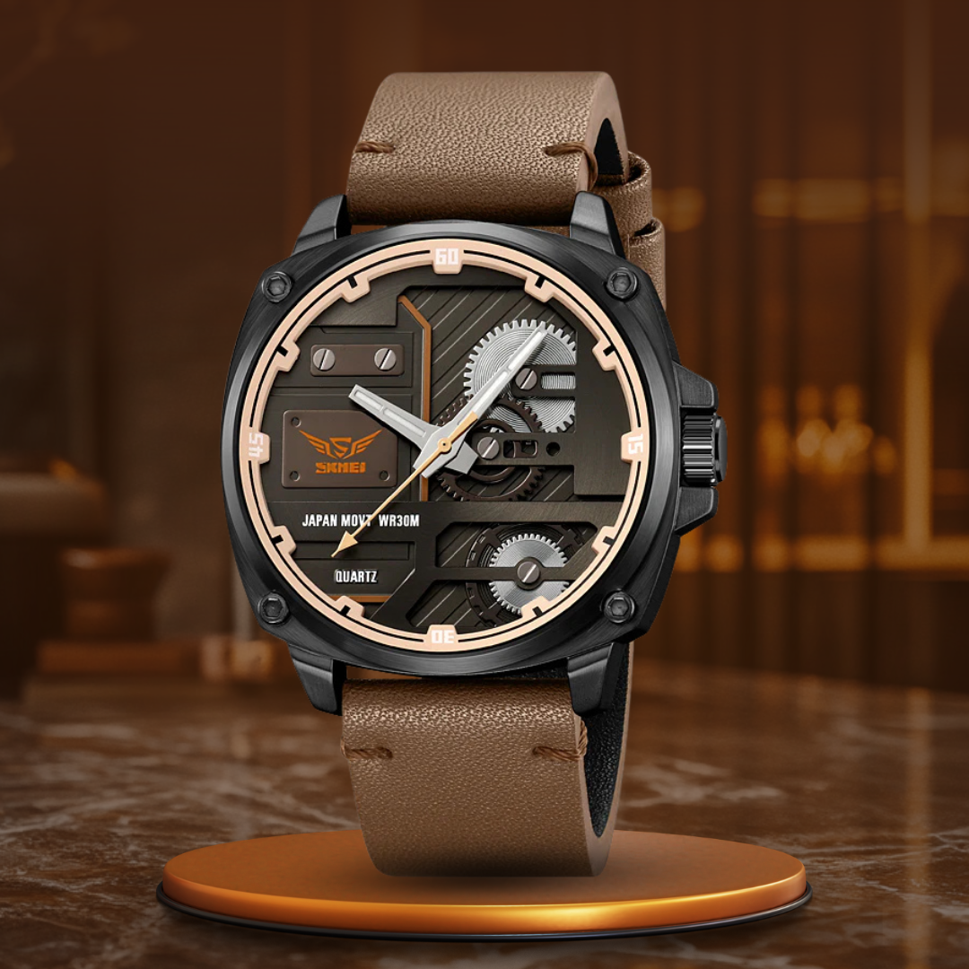 van Baerle® - Quartz Leather Men's Watch