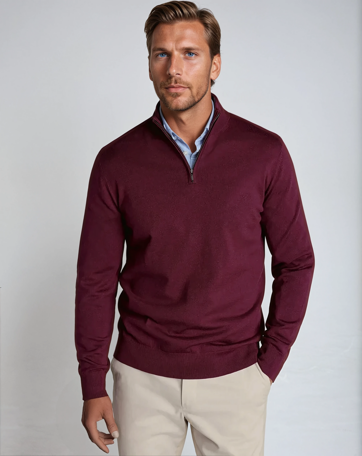 Half Zip Sweater - Sophie New York