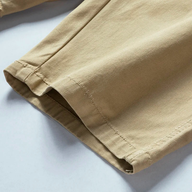 BEACHSIDE WORK SHORTS – RELAXED FIT IN COTTON WITH MULTIPLE POCKETS