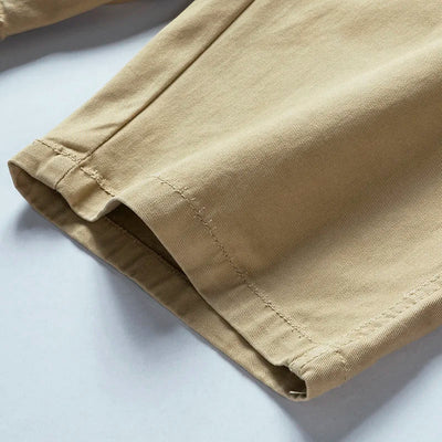 BEACHSIDE WORK SHORTS – RELAXED FIT IN COTTON WITH MULTIPLE POCKETS