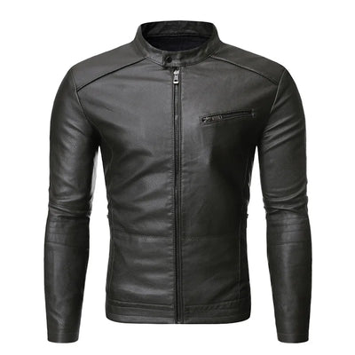 Anders™ Flex – Casual Leather Jacket in Multiple Colors