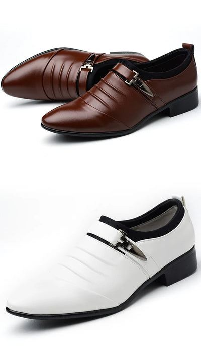 JULIAN™ | LUXURIOUS COTTON & LEATHER OXFORD SHOES FOR MEN