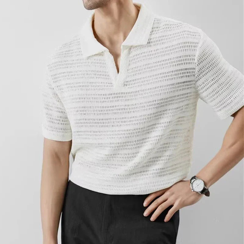 LOUIS™ Crocheted Polo