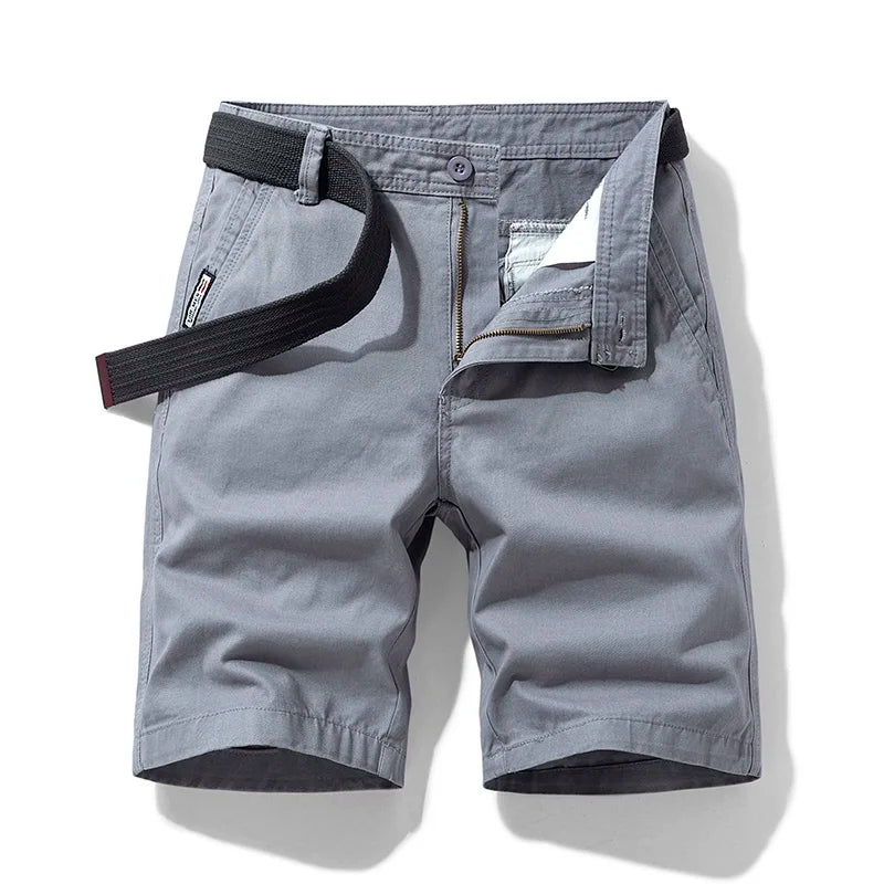 BEACHSIDE WORK SHORTS – RELAXED FIT IN COTTON WITH MULTIPLE POCKETS