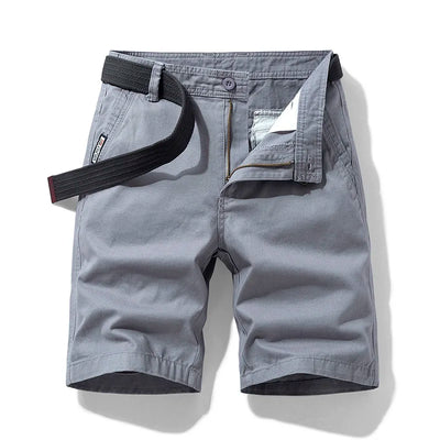 BEACHSIDE WORK SHORTS – RELAXED FIT IN COTTON WITH MULTIPLE POCKETS