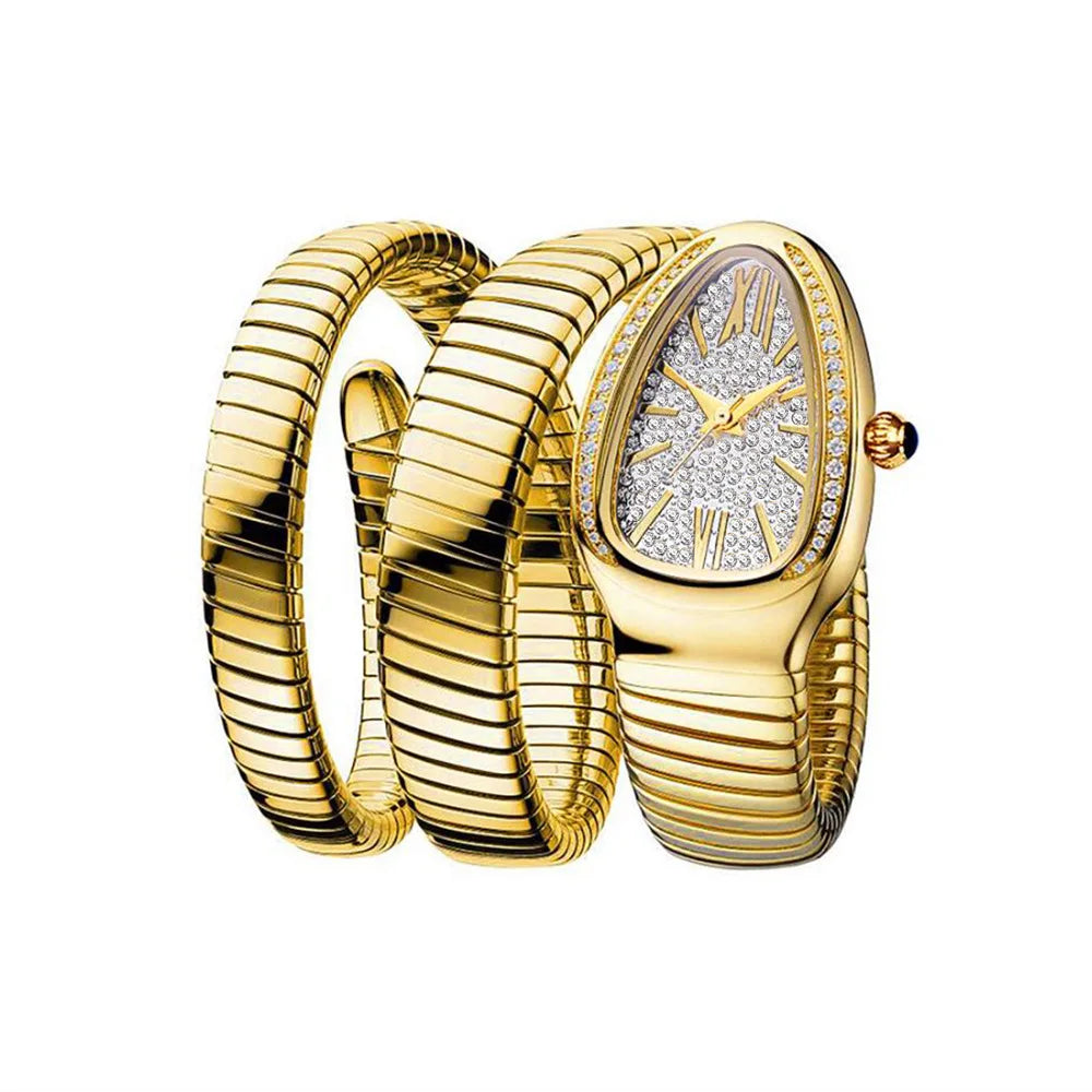 Serpentia™ Gold Elegance Watch