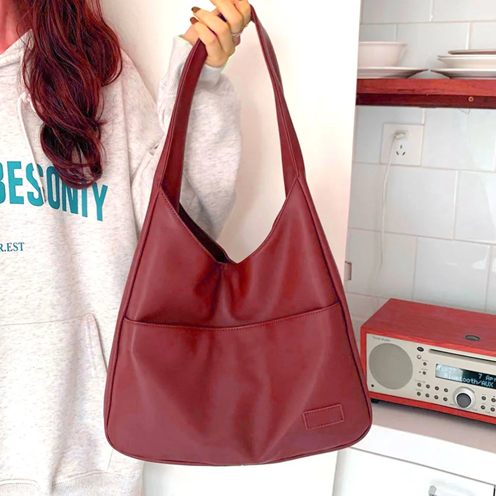 liv™ – casual hobo bag in leather look