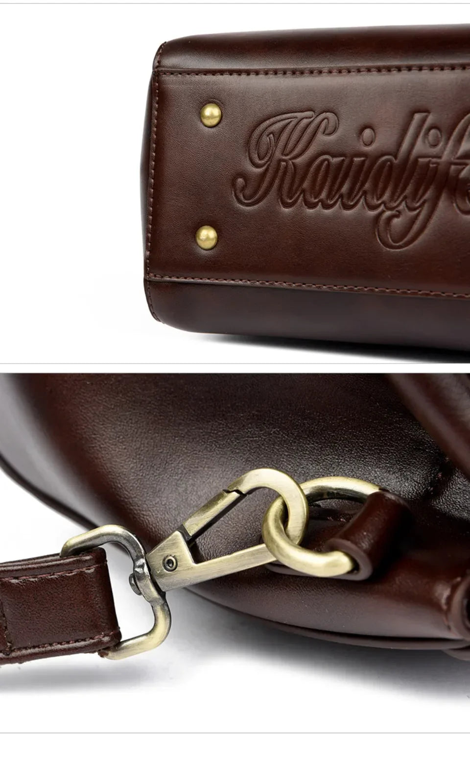 ronja™ – classic bag with braided handle and gold details