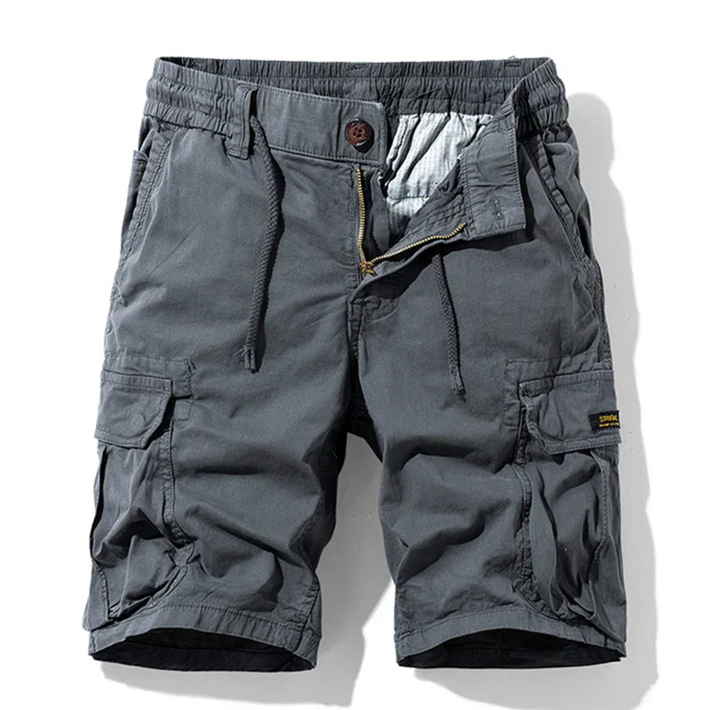 BEACHSIDE CAMOUFLAGE IN COTTON WITH MULTIPLE POCKETS