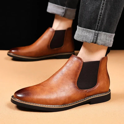 JONAS™ | TIMELESS LEATHER ANKLE BOOTS
