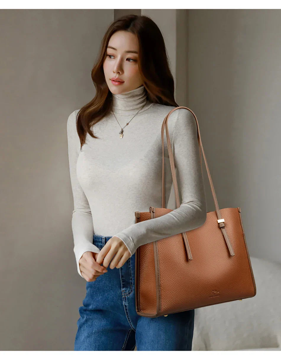 liva™ – spacious everyday bag in leather look