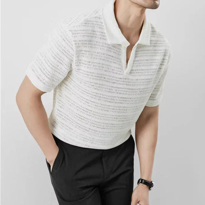 LOUIS™ Crocheted Polo