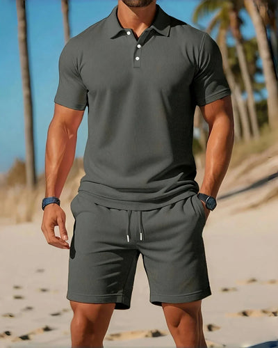 BEACHSIDE CASUAL SHORTS – ELASTIC WAIST AND RELAXED FIT