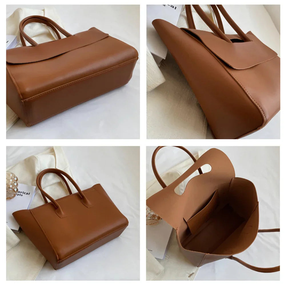 tova™ – minimalist shoulder bag in faux leather