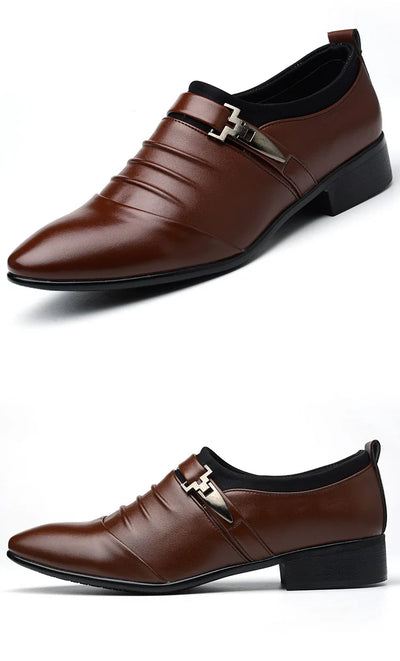 JULIAN™ | LUXURIOUS COTTON & LEATHER OXFORD SHOES FOR MEN