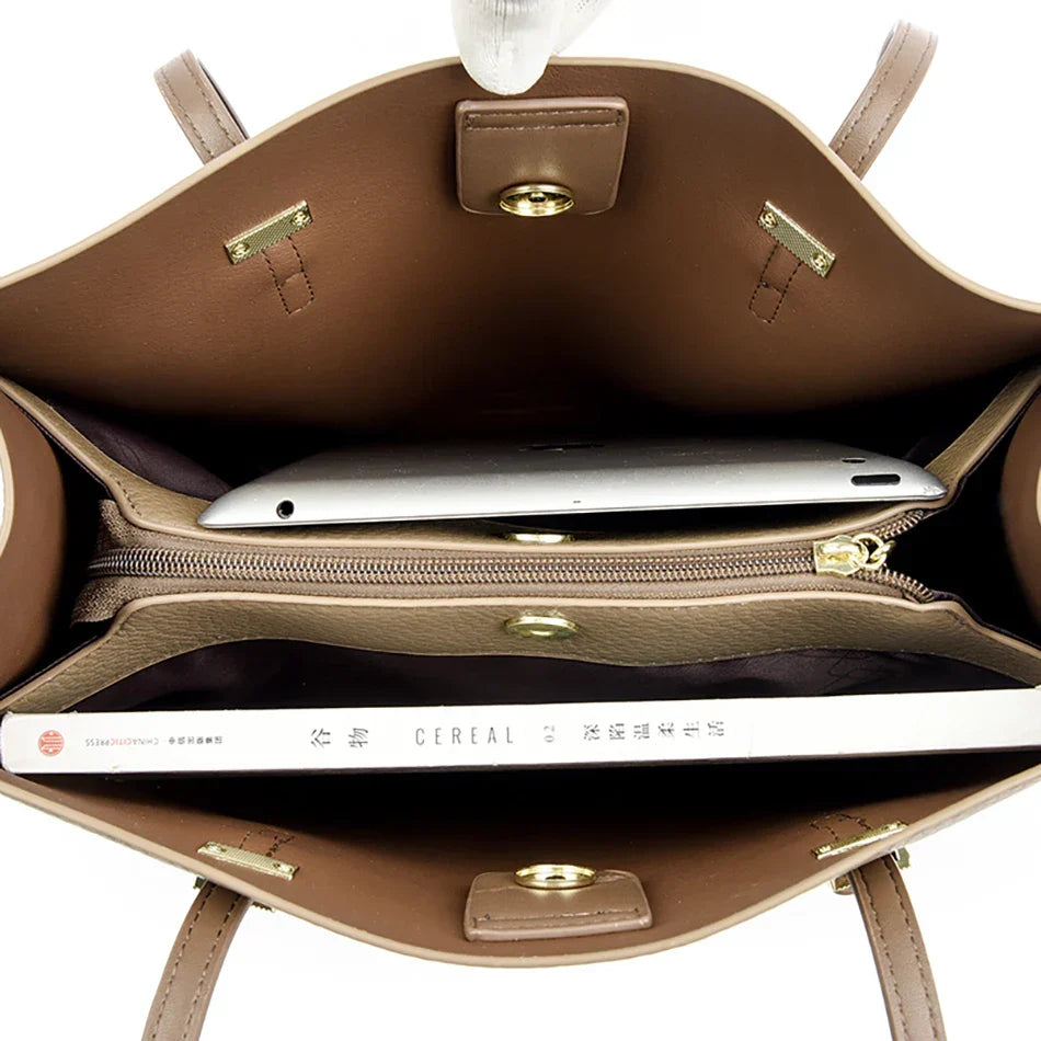 liva™ – spacious everyday bag in leather look