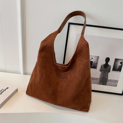 liv™ – casual hobo bag in leather look