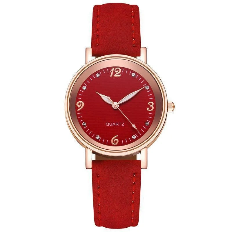 Leather Strap Watch
