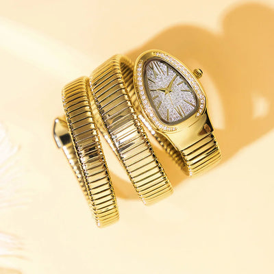 Serpentia™ Gold Elegance Watch