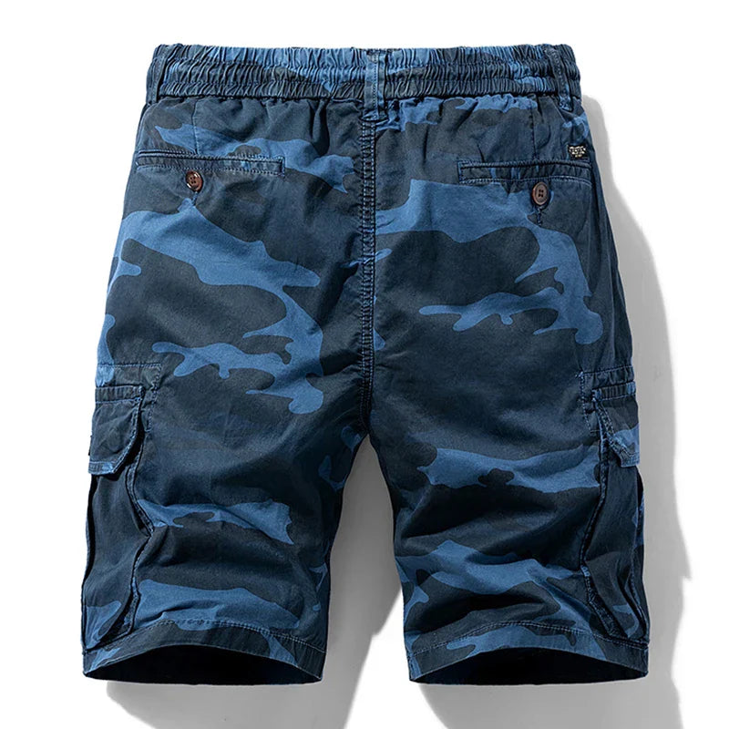 BEACHSIDE CAMOUFLAGE IN COTTON WITH MULTIPLE POCKETS