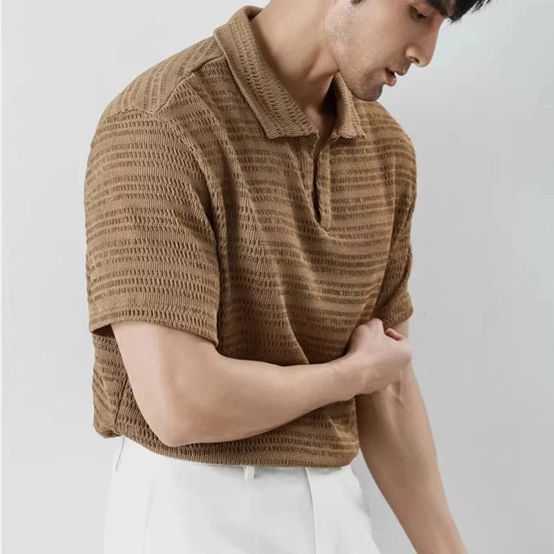 LOUIS™ Crocheted Polo
