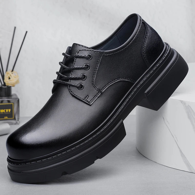 MASON™ | LUXURIOUS LEATHER SHOES WITH PLATFORM SOLE