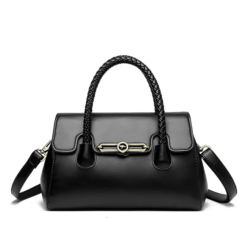 ronja™ – classic bag with braided handle and gold details