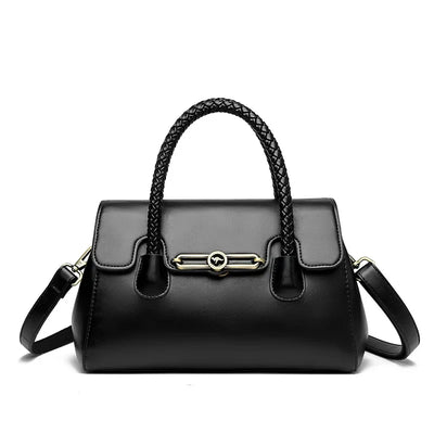 ronja™ – classic bag with braided handle and gold details