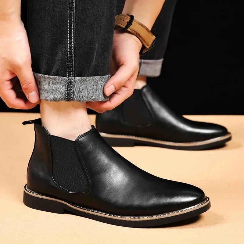 JONAS™ | TIMELESS LEATHER ANKLE BOOTS