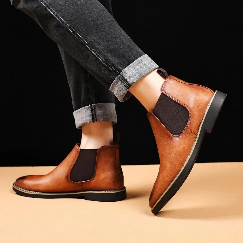 JONAS™ | TIMELESS LEATHER ANKLE BOOTS