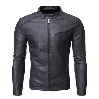 Anders™ Flex – Casual Leather Jacket in Multiple Colors