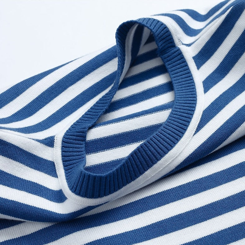 Dagmar™ | Elegant Striped Women's T-Shirt