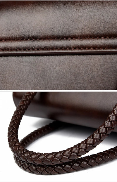 ronja™ – classic bag with braided handle and gold details